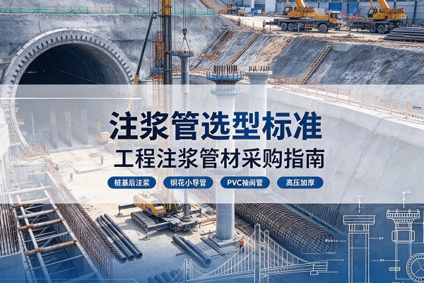 印台注浆管选型标准